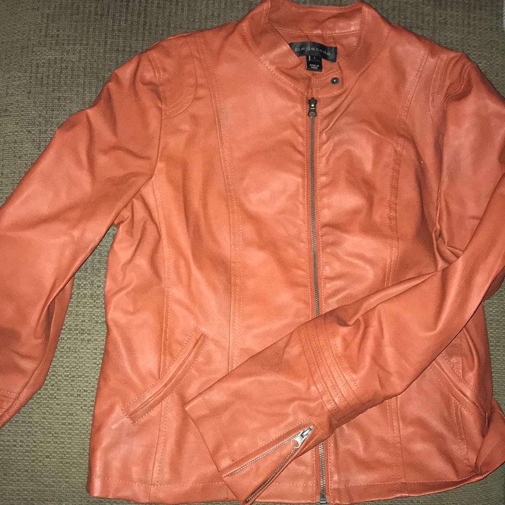 Faux Leather Jacket
